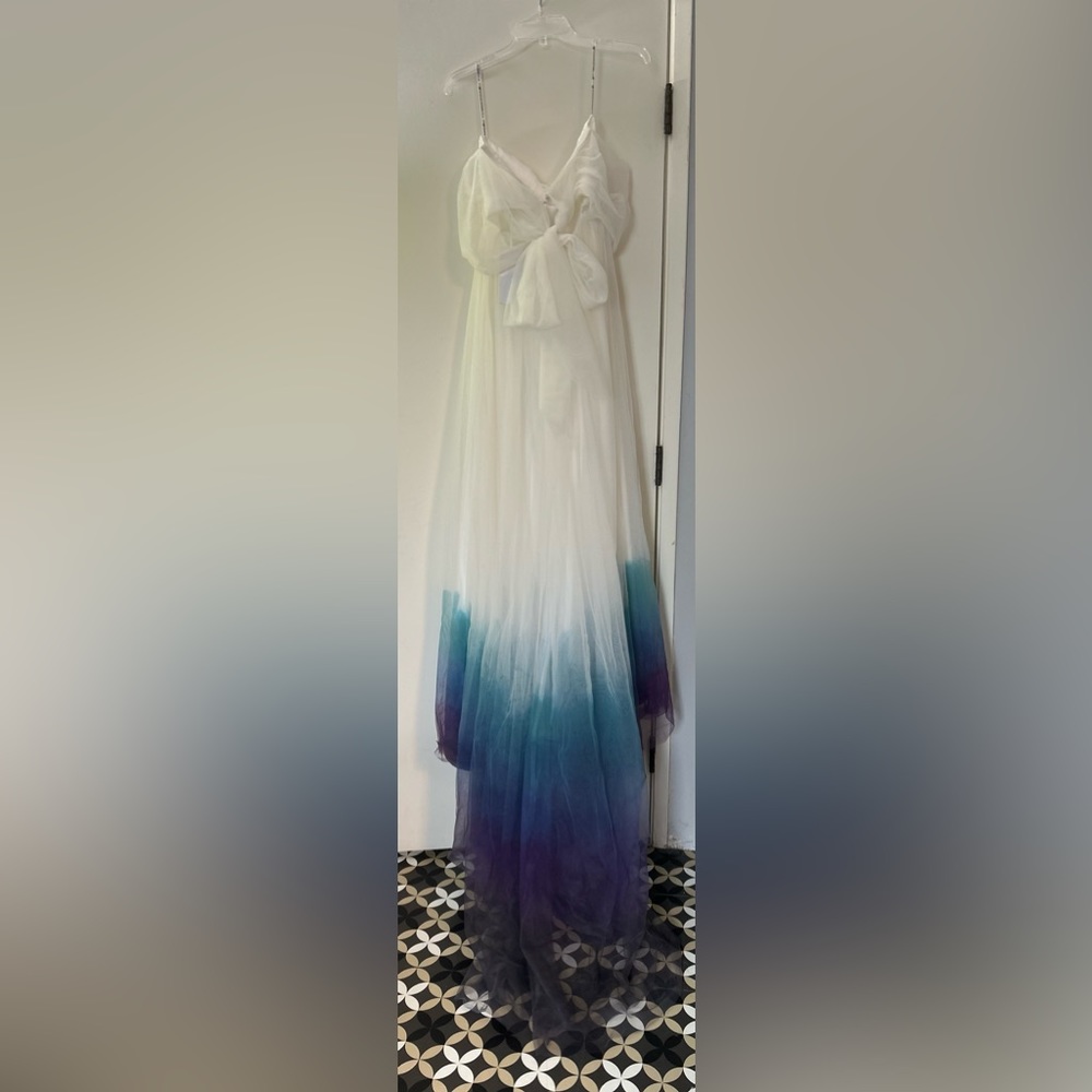 Chi Chi London Bridal size 6 “Here’s Tulle Forever Maxi Dress”